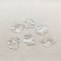 New arrival! 28mm 300pcs Clear Flower shape Beads for Jewelry accessories Earrings parts,hand Made Jewelry DIY