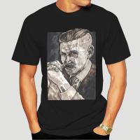 Printed Men T Shirt Cotton Tshirts Arthur Shelby Peaky Blinders Illustration T Shirt Tees