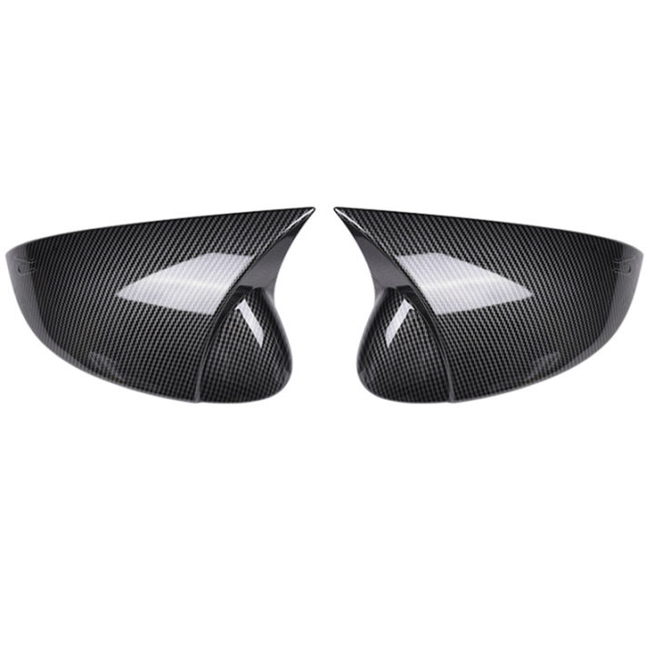 for-volkswagen-golf-mk8-viii-8-side-mirror-covers-caps-carbon-look-2020-2021-2022-for-vw-glossy-black-wing-rearview