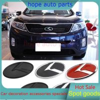 NEW Upgrade Night knight Car Front Grille Emblem Rear Trunk Badge for KIA K3 K5 RIO Sportage sorento optima forte ceed Auto 3D Steering Wheel Center Sticker Accessories xiao