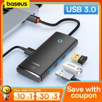 【LZ】♤❒♨  Baseus HUB USB 4 em 1 USB C HUB USB Tipo C para Multi USB 3.0 Adaptador para MacBook Pro Air Huawei Companheiro 30 USB-C 3.0 Splitter