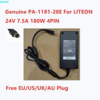 (ใหม่-ของแท้) .Dll LITEON ของแท้ PA-1181-28E 24V 7.5A 180W อะแดปเตอร์ AC 4ขาสำหรับชาร์จแหล่งจ่ายไฟแล็ปท็อป