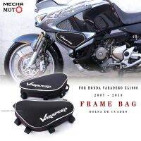 Motorcycle Tool bag For Honda XL 1000 varadero Frame Original Bumper Repair Placement Sports nylon black waterproof bags