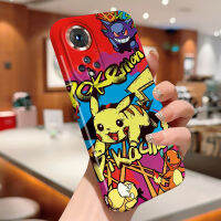 เคสพร้อมสำหรับ Huawei Nova 9 Honor 50 Pokémn Pikacu ดีไซน์แบบ All-Inclusive กรณีโทรศัพท์ฟิล์มฝาครอบเคสป้องกันกล้องแบบเต็มรูปแบบ