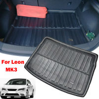 สำหรับที่นั่ง Leon 3 MK3 5F Cupra 2013-2020รถ BOOT Liner MAT Cargo ถาด Trunk พรม Mud FLAP 2014 2015 2016 2017 2018. 2019ค่ะ