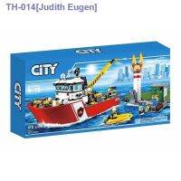 ₪ Compatible with LEGO City Police Marine Rescue Fire Boat 60109 Patrol Boat Boys Building Block Toy 02057