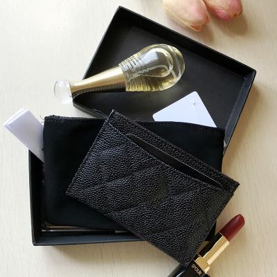 Women Front Pocket Minimalist Slim Wallet Cardholder Small Fashion Luxury Brand Leather Purse Ladies Card Bag Card Holders