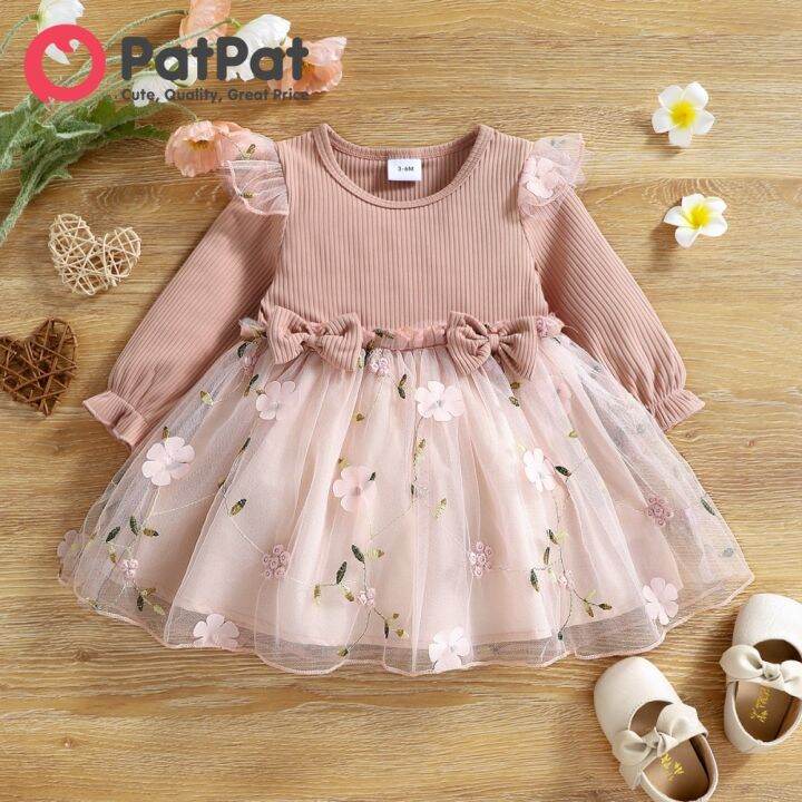 floral baby dress