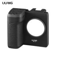 UURIG PH-10ไร้สายจับที่วางโทรศัพท์โคลงสำหรับสมาร์ทโฟน Vlog Selfie ในตัวไฟเติมสำหรับ