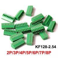 10pcs KF128 2.54mm PCB Mini Screw Terminal Blocks Connector for Wires KF128-2.54 2P 3P 4P 5P 6P 7P 8P Terminal