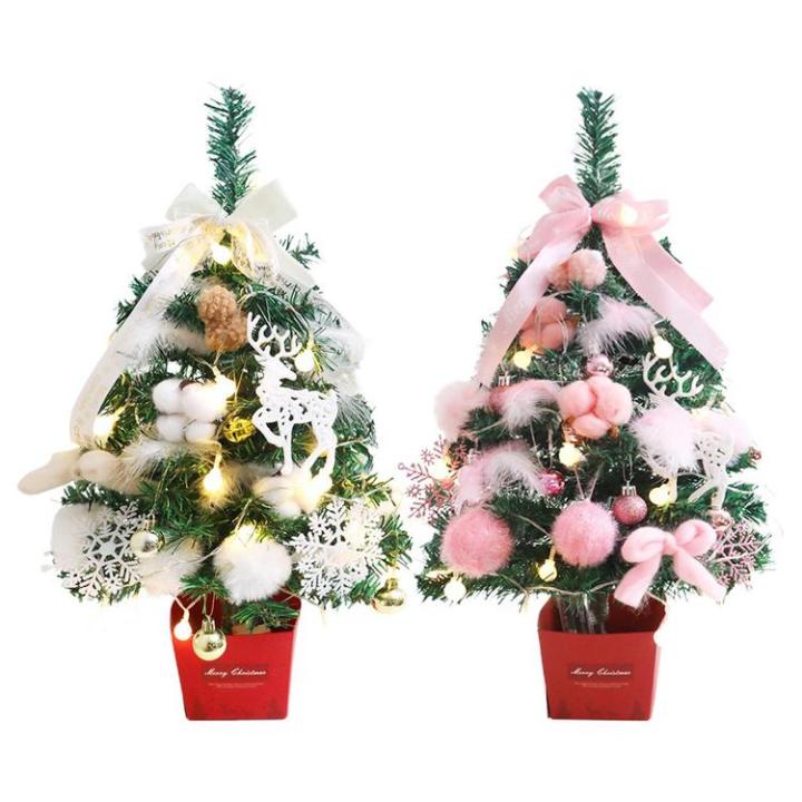 Artificial Christmas Trees Artificial Small Pine Tree with Led ...