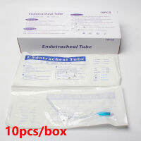 10ชิ้น Endotracheal หลอดที่มีข้อมือ ID 2.0-10มิลลิเมตรฆ่าเชื้อ Tracheal หลอดสำหรับสัตวแพทย์แพทย์สิ้นเปลือง