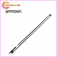 Ammoon 4/4ไวโอลินโบว์คาร์บอนไฟเบอร์รอบติดซอโบว์ไม้มะเกลือกบขนม้าสีดำสมดุลดี