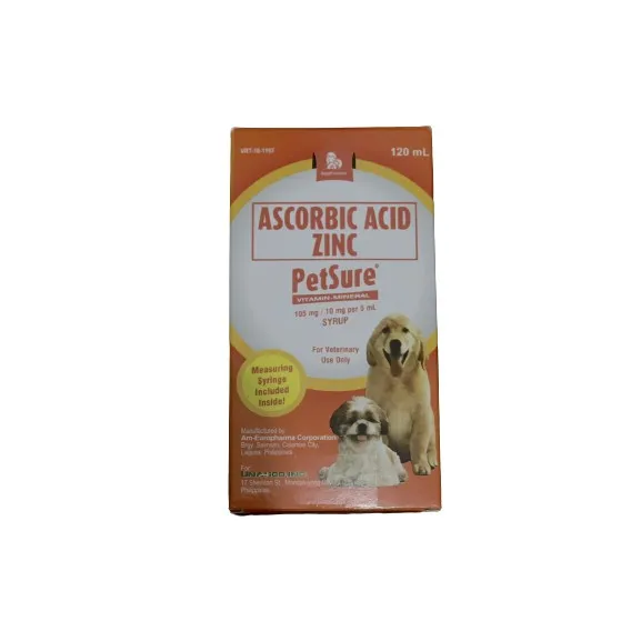 PetSure Ascorbic acid zinc 120 ml Lazada PH