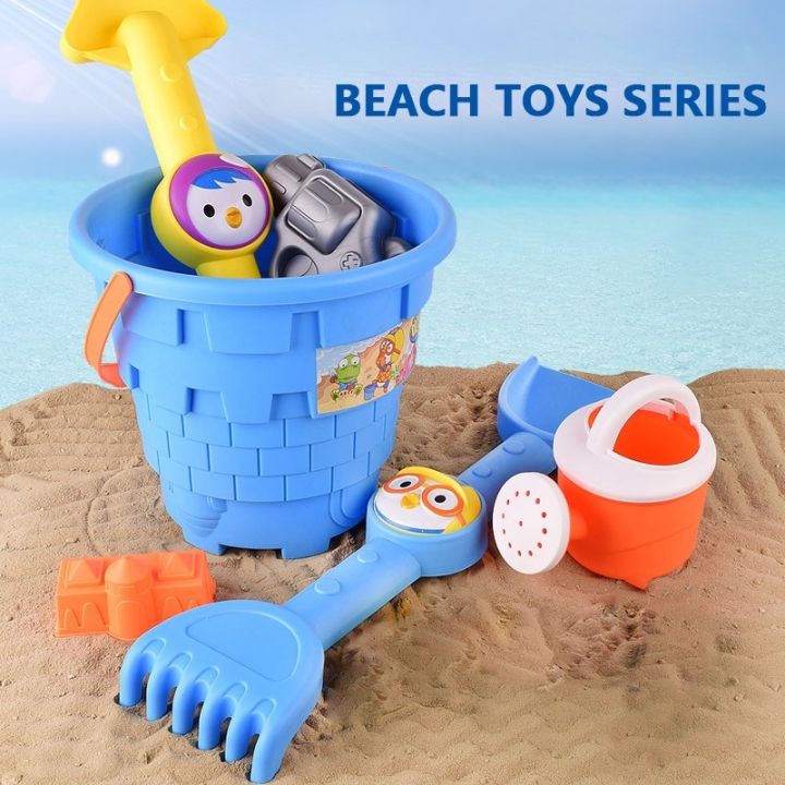 ชุดตักทราย-ของเล่นชายหาด-โพโรโระ-ชุดตักทราย-ของเล่นชายหาด-โพโรโระ-เพนกวิน-ของเล่นเด็ก-ของเล่นชายหาด-tiktok-ทรายรถบรรทุชุดตักทราย-ของเล่นที่ตักทราย-ชุดเล่นทราย-ของเล่นทราย-ของเล่นชายหาด