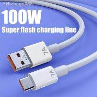 7A USB Type C Super-Fast Charge Cable for Huawei P40 P30 Mate 40 USB Fast Charing Data Cord for Xiaomi Mi 12 Pro Oneplus Realme