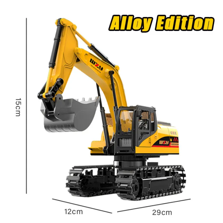 APh Mall Electric Remote Control Excavator Children Excavator Toy Car