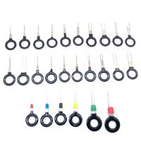 รถ Terminal Removal เครื่องมือ Wire Harness Plug Pick Connector Extractor Puller Release Pin Extractor Kit Repair เครื่องมือ26Pcs