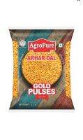 Agro pure Toor Dal - Ahar Dal - ถั่วตูร์ 500 กรัม