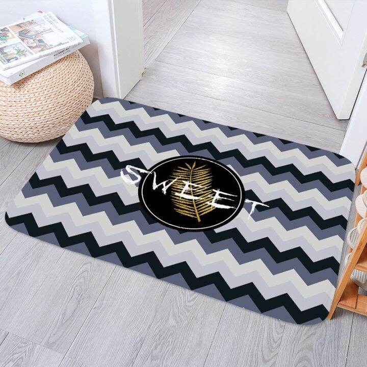 jh-black-gold-marble-carpet-entrance-door-mat-geometric-figure-porch-bedroom