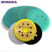 ►ﺴ♝ 15Pcs 5 Inch 125MM 8 Holes 60 to 2000 Grits Hook and Loop Polyester Film Sandpaper Sanding Disc Abrasive Polishing Tools