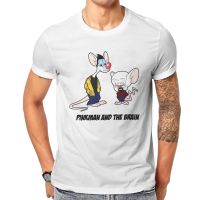 Pinkman And The Brain Pinky And The Brain T-Shirt Funny Design Breaking Bad Streetwear Print Homme Top 【Size S-4XL-5XL-6XL】