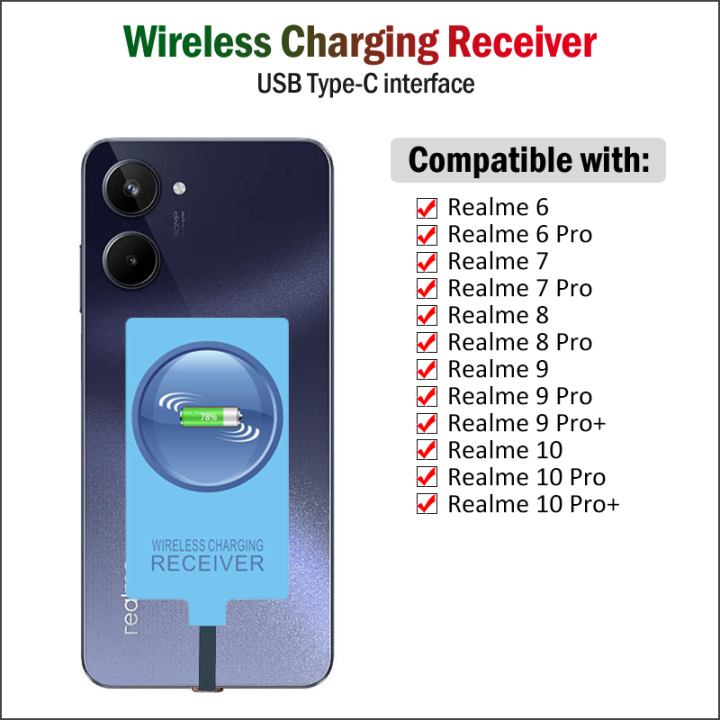 qi-wireless-charger-receiver-adapter-สำหรับ-realme-6-7-8-9-10-11-pro-plus-7i-8i-9i-usb-type-c-ขั้วต่อการชาร์จ