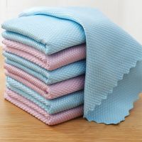 Dishcloth kitchen water absorption Wet and dry housework cleaning tablecloth cleaning cloth kitchen towels kitchen rag wholesale Dish Cloth  Towels