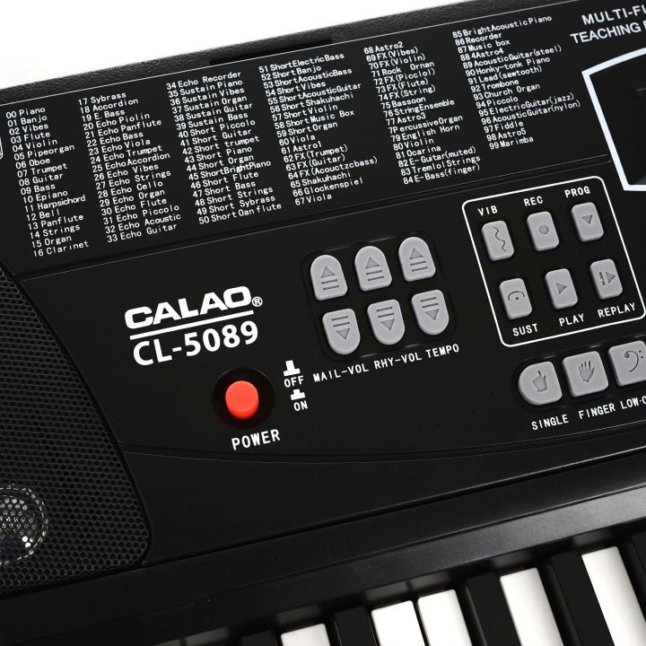 คีย์บอร์ด-professional-keyboard-พกพาสะดวก-calao-cl-5089-คีย์บอร์ด-54-คีย์ขนาดมาตรฐาน-แถมฟรี-ขาตั้งคีย์บอร์ด-หม้อแปลงไฟฟ้า-ที่วางโน๊ต-มูลค่ารวม-600-บาท