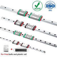 MGN7 MGN12 MGN15 MGN9 L 100 200 350 500 600 800mm miniature linear rail สไลด์แบริ่งคู่มือเชิงเส้น carriage CNC Kit 3D เครื่องพิมพ์-Sediue