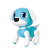 2021LE NENG K21 Electronic Robot Dog Stunt Dog Remote Control Robot Dog Toy Voice Control Music Dancing Toy for Kids Birthday Gift