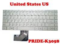 US Silver Original Keyboard For Teclast F6 PRO / Plus PRIDE-K2605 MB2903003 MB2903009 PRIDE-K3058 YXT-NB93-79 2904003 YXTNB93-58