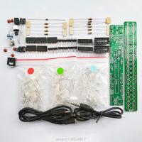 LM3914 40 LED Sound -Audio Spectrum yzer Level Indicator Kit DIY Electoronics Soldering Practice Set D01 20 Dropshipping