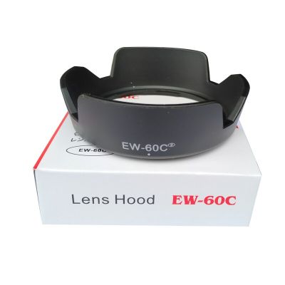 ฮูดทรงดอกไม้ EW60CII EW-60CII 10ชิ้น/ล็อตสำหรับ Canon EF 18-55มม. 28-90มม. 28-80มม