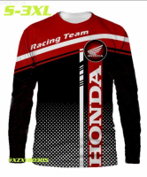 Sleeve Xzx180305 Honda Long Motor Shirt for Men/women Clothes Racing Cycling11 trendy