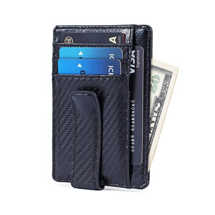 [COD] fiber card Amazon's new ultra-thin multifunctional creative men's ...