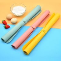 New Large Silicone Dough Pad Pastry heat Resistant Pad with Graduated Anti Slip Thick Non Stick for Kitchen Household Accessory Bread  Cake Cookie Acc