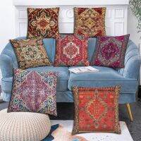 Moroccan ethnic cushion cover short plush pillowcase 40x40 45x45 50x50 60x60 sofa decorative cushion cover home decoration