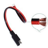 SAE Single Ended Extension Cabl 14AWG SAE Quick Disconnect Plug Cable for Automobile and Solar Panel