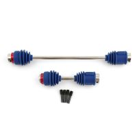 Accessories Center Driveshafts CVD 8655R with Dust Boots for 1/10 Traxxas E-Revo Erevo 2.0 Red