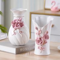 3D Ceramic Vase Home Decor Creative Design Porcelain Decorative Flower Vase For Wedding Decoration