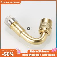 Motorcycle 45 90 135 Degree Tire Valve Adaptor Brass Air Tyre Valve Stem Extension Adapter Car Electric Scooter Bike Accessories