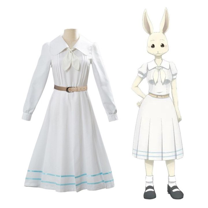 anime-beastars-animal-rhapsody-cosplay-costume-rabbit-dress-jk-uniform-melting-clothing-cosplay-long-sleeve-and-short-sleeve