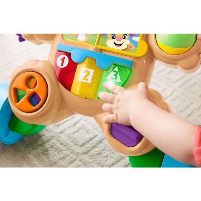 พร้อมส่ง-รถผลักเดิน-สอนภาษาสำหรับเด็กหัดเดิน-fisher-price-laugh-amp-learn-smart-stages-learn-with-puppy-walker-ราคา-1990