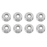 8X for XLH Hosim 9125 RC Car Metal Tires Wheels Locknut Nut Accessories 25-WJ02 Spare Parts