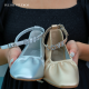 Plush Studios  Ella Pump Shoes รองเท้า ballerina pump สูง 1.5” (สายรัดข้อเท้า)