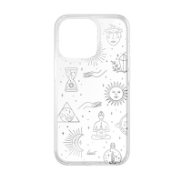 เคส - LAUT Casing for iPhone 13(6.1),13 Pro(6.1), 13 Pro Max (6.7) Namaste-Crystal Clear [iStudio by UFicon]