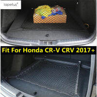 ด้านหลัง Trunk กระเป๋าเดินทางคอนเทนเนอร์ Cargo ตาข่ายสุทธิ Molding Cover Kit สำหรับ Honda CR-V CRV 2017-2020รถอุปกรณ์เสริมภายใน