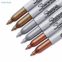 OUTILS มาร์กเกอร์เขียนสีบรอนซ์กระดาษสีอ่อนและสีเข้มปากกามาร์กเกอร์ถาวร Sharpie Gold