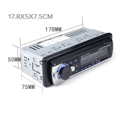 1PC High Quality Cars Bluetooth MP3 MP5 AUX U Disk Player 1 DIN Car Card Player Phone Charging Audio Input